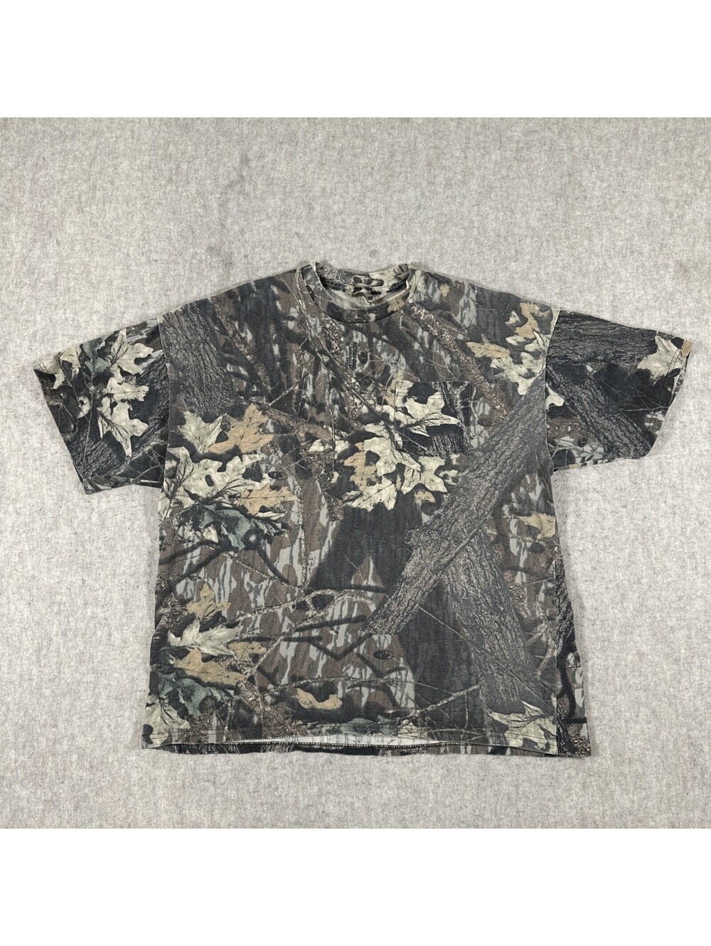 Vintage Mossy Oak Shirt XL Break Up Camo Bottomland Hunting Jerzees Outdoors